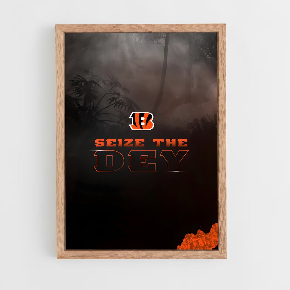 ap-cincinnati bengals-5 cadre Bois clair
