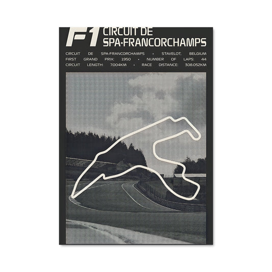 Poster Eau et Vitesse