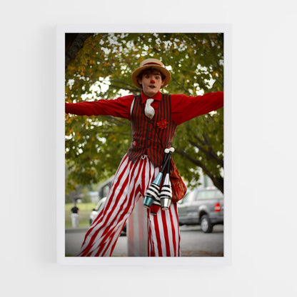 ap-circus performer-10 cadre Blanc