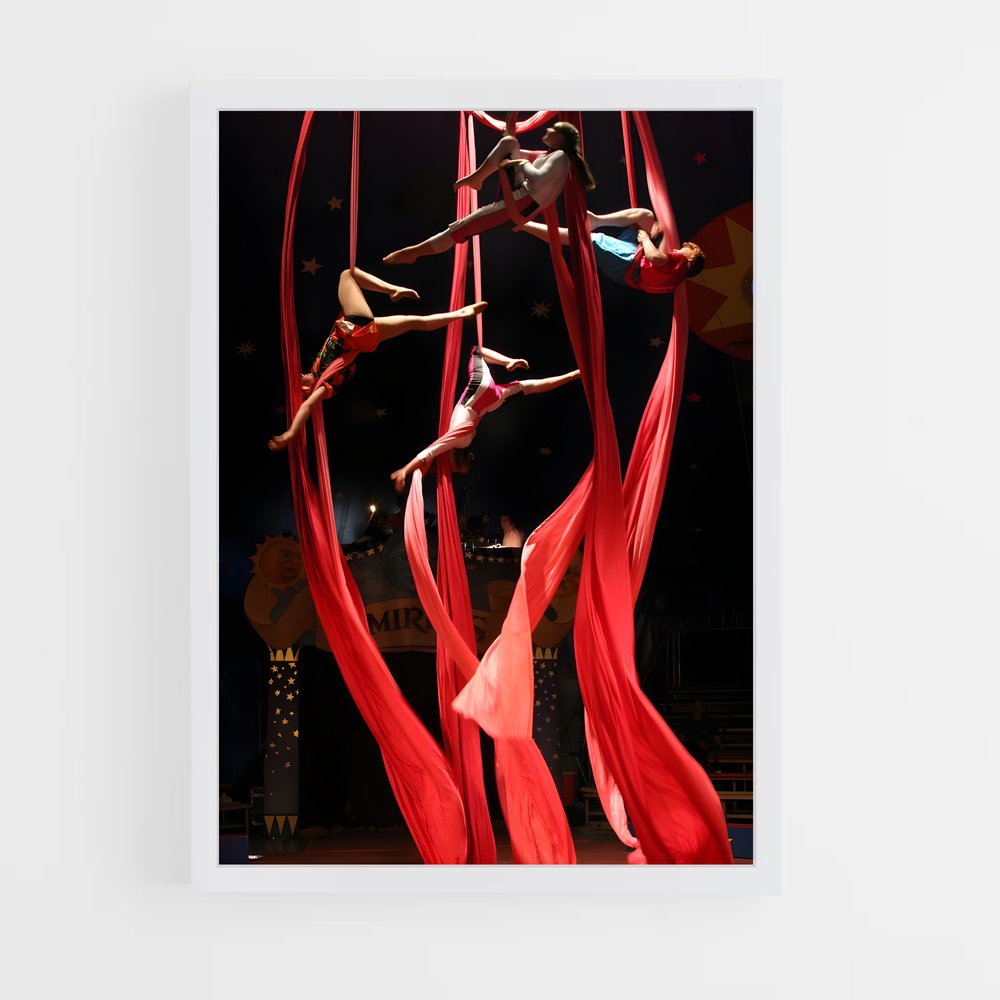 ap-circus performer-5 cadre Blanc