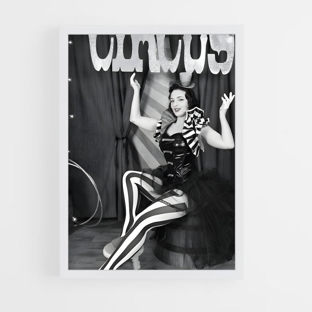 ap-circus performer-9 cadre Blanc