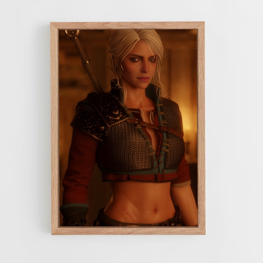 ap-ciri witcher-10 cadre Bois clair
