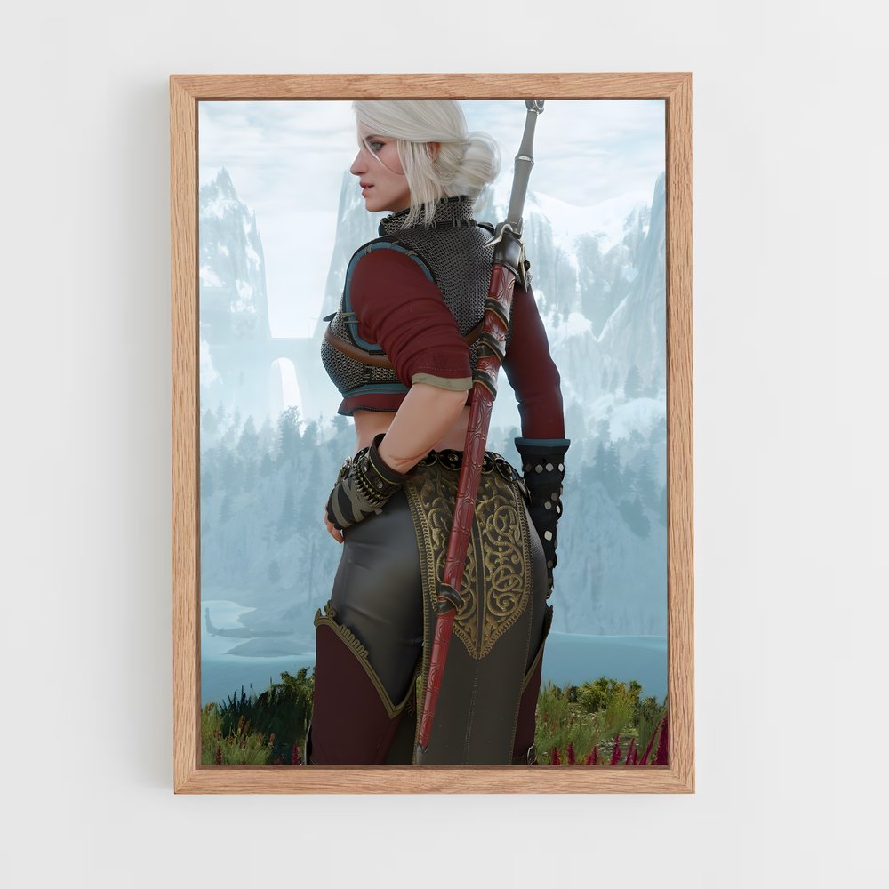 ap-ciri witcher-12 cadre Bois clair