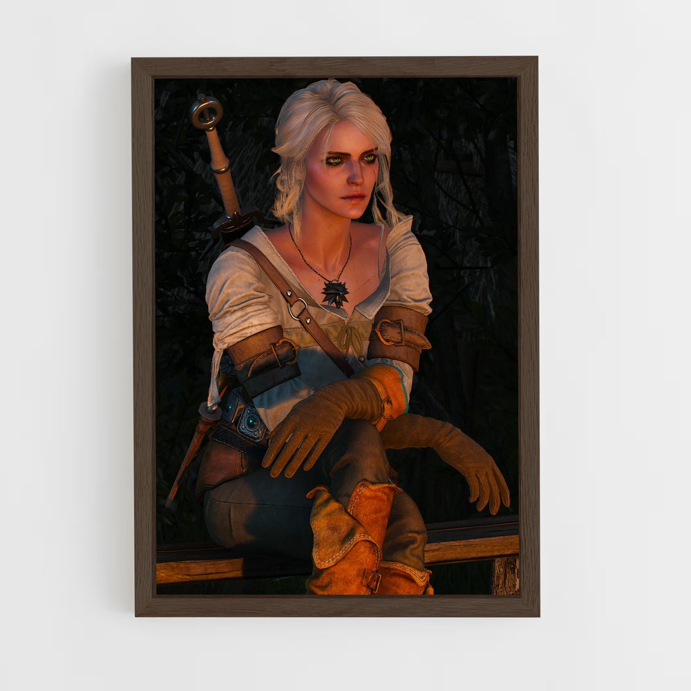 ap-ciri witcher-2 cadre Bois foncé