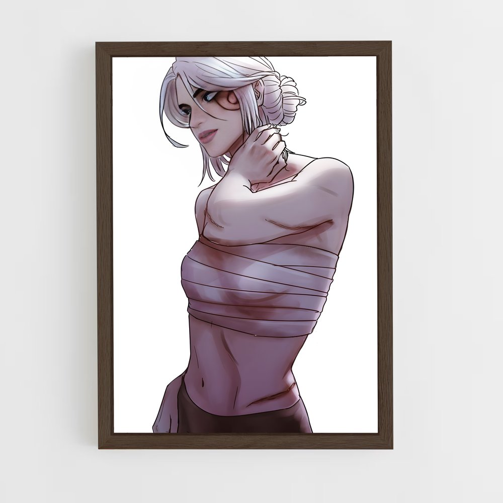 ap-ciri witcher-7 cadre Bois foncé