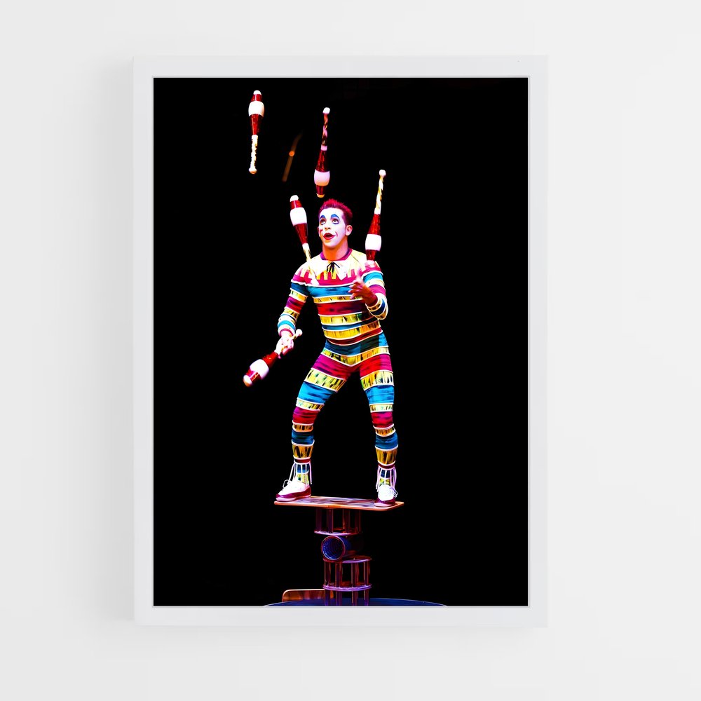 ap-cirque du soleil-7 cadre Blanc