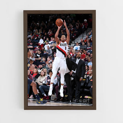 ap-cj mccollum-10 cadre Bois foncé