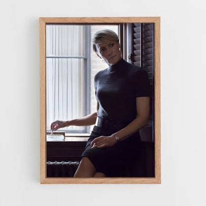ap-claire underwood-2 cadre Bois clair