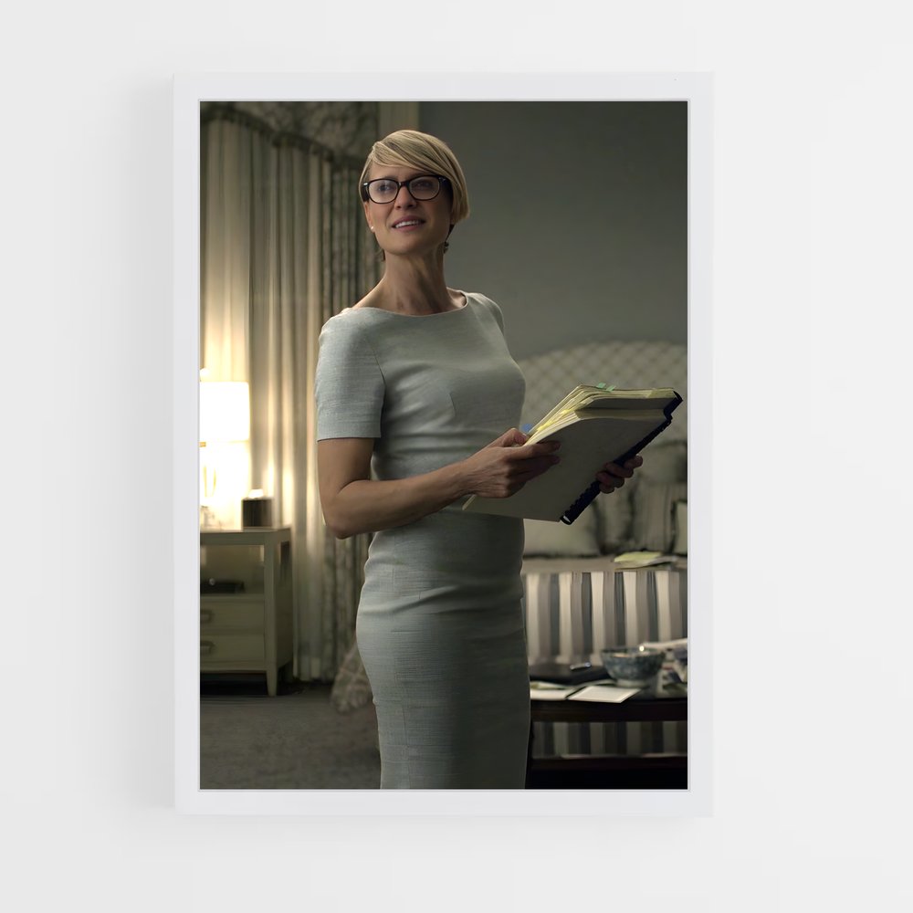 ap-claire underwood-3 cadre Blanc