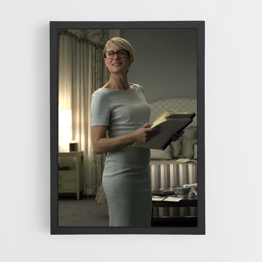 ap-claire underwood-3 cadre Noir