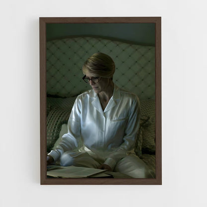 ap-claire underwood-7 cadre Bois foncé