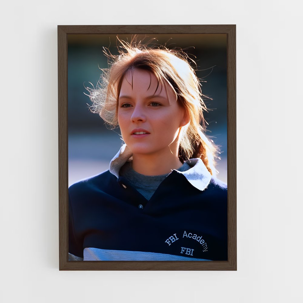 ap-clarice starling-1 cadre Bois foncé