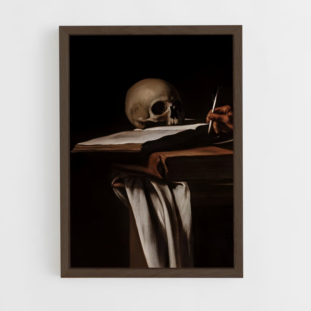 ap-classical art-15 cadre Bois foncé