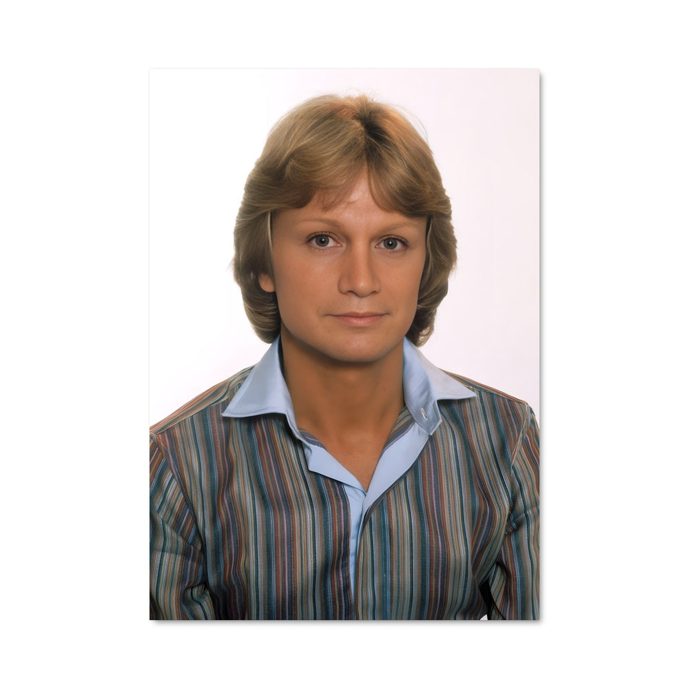 Poster Claude en Bleu