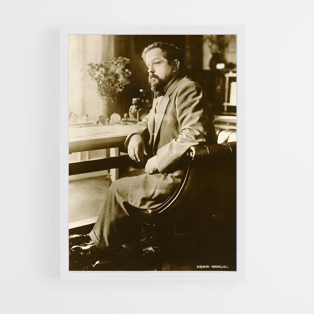 ap-claude debussy-1 cadre Blanc