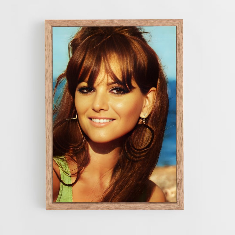 ap-claudia cardinale-1 cadre Bois clair