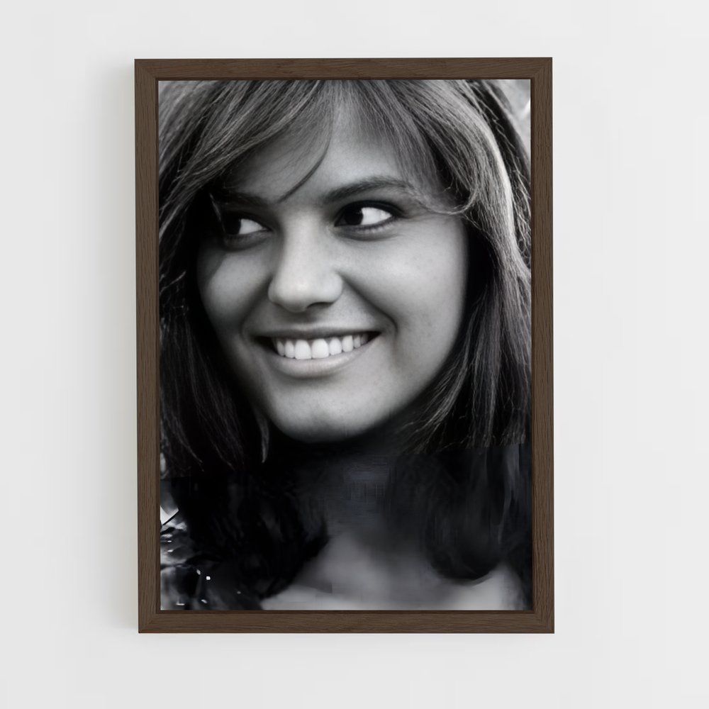 ap-claudia cardinale-4 cadre Bois foncé
