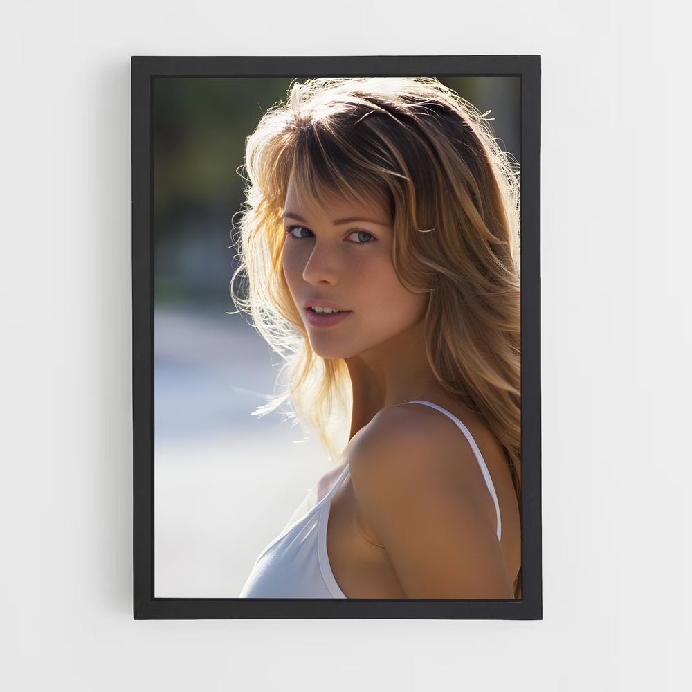 ap-claudia schiffer-2 cadre Noir