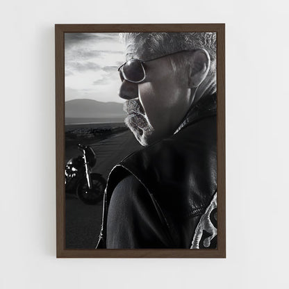 ap-clay morrow-2 cadre Bois foncé