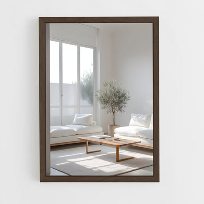 ap-clean lines-3 cadre Bois foncé