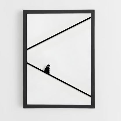 ap-clean lines-5 cadre Noir