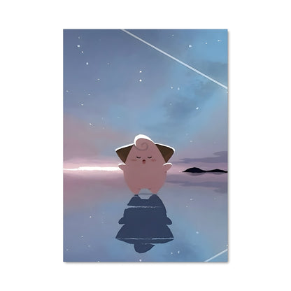 Poster Clefairy en Fête