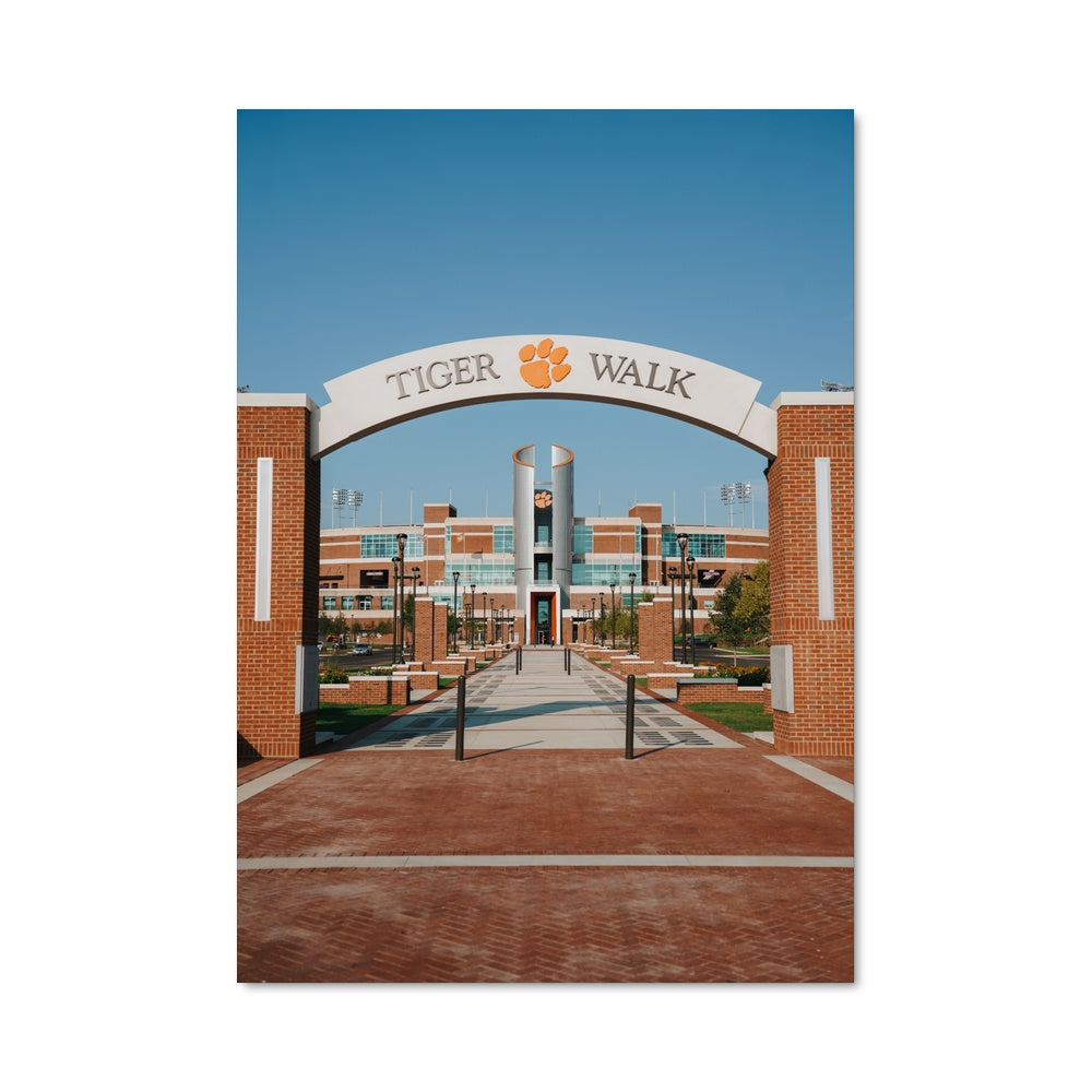 Poster Clemson Brick House