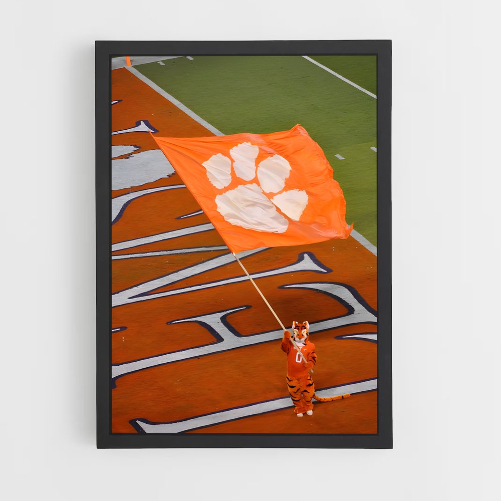ap-clemson tigers-2 cadre Noir