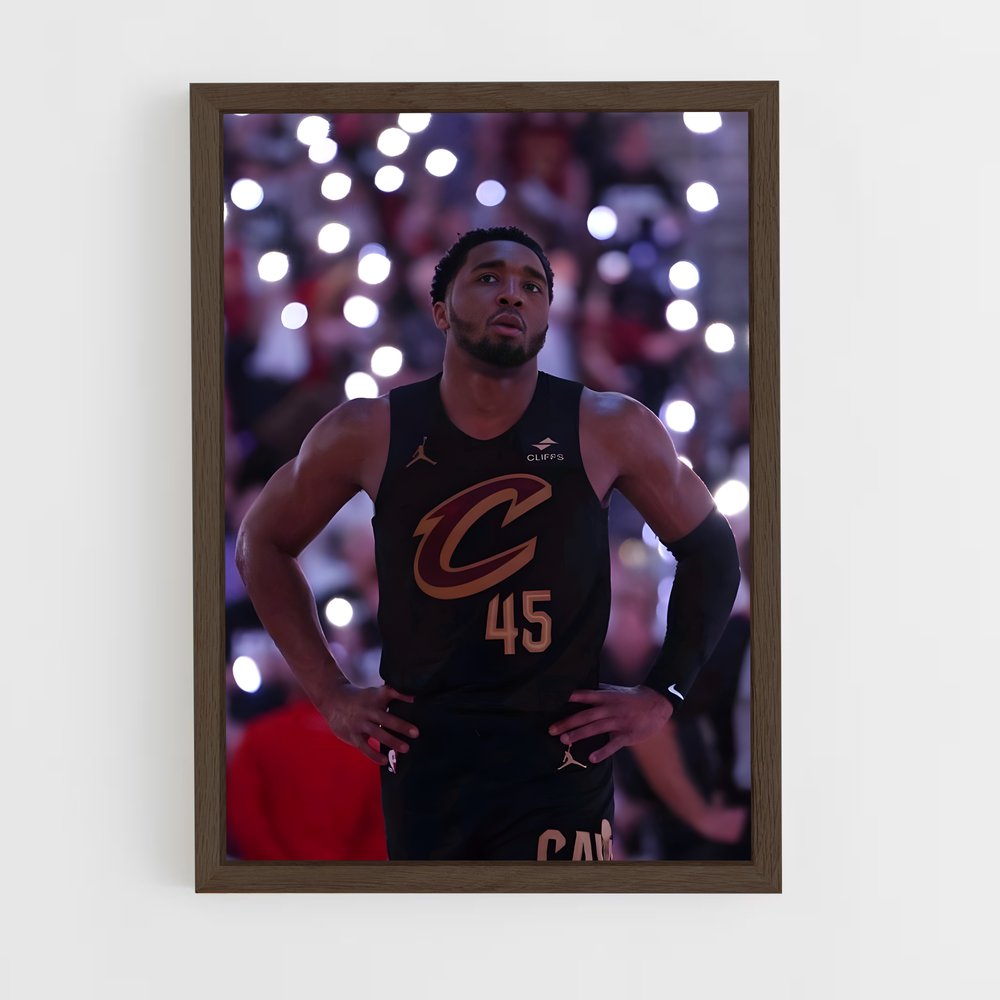 ap-cleveland cavaliers-5 cadre Bois foncé