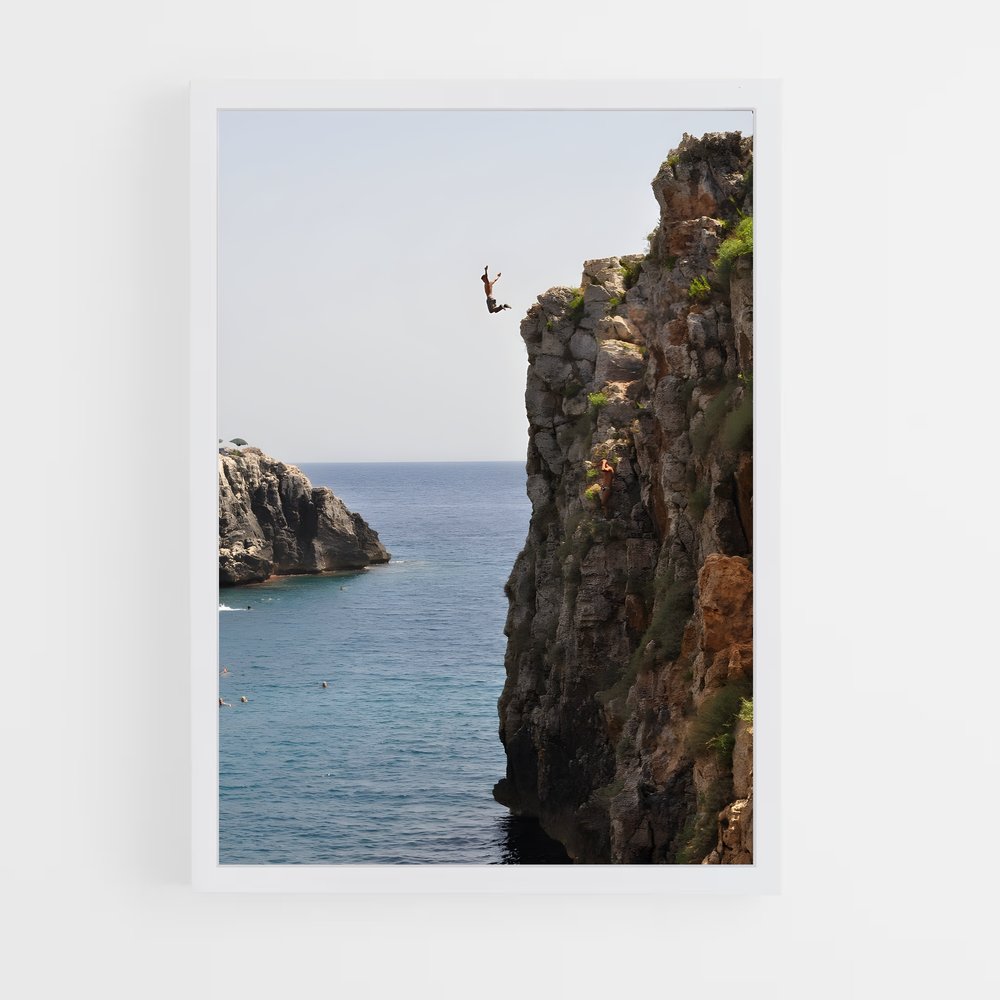 ap-cliff diving-9 cadre Blanc