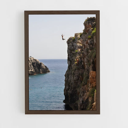 ap-cliff diving-9 cadre Bois foncé