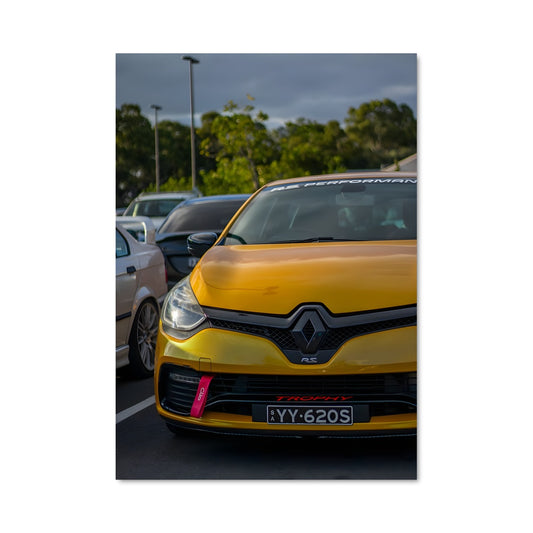 Poster Clio Jaune Éblouissante