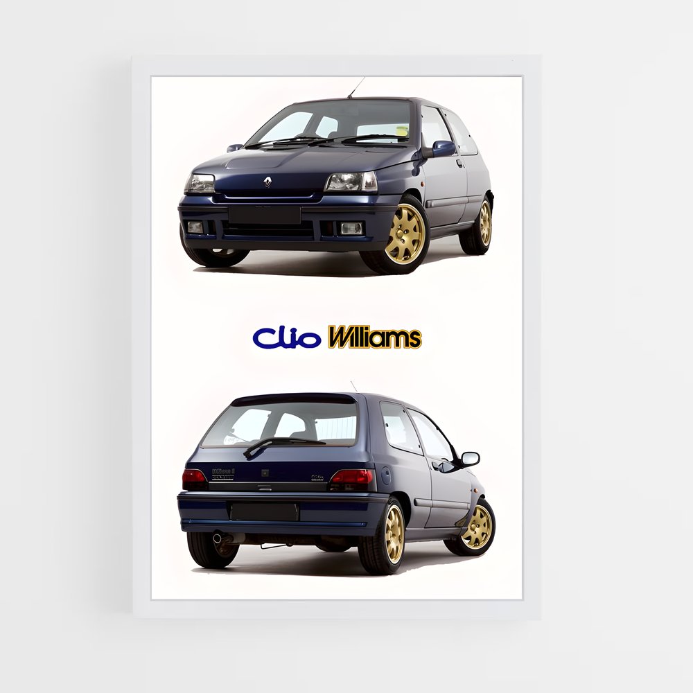 ap-clio williams-1 cadre Blanc