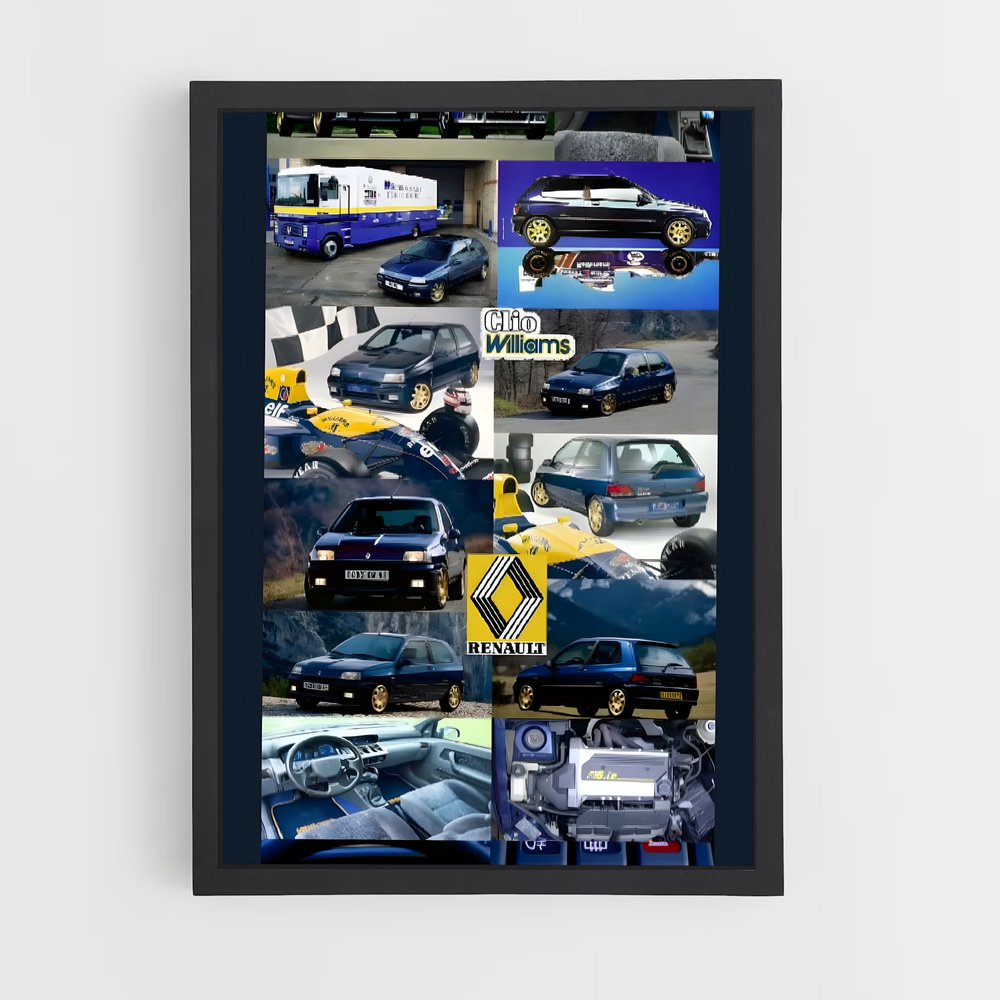 ap-clio williams-2 cadre Noir