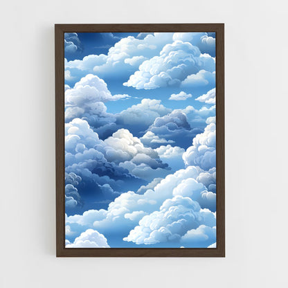 ap-cloud patterns-3 cadre Bois foncé
