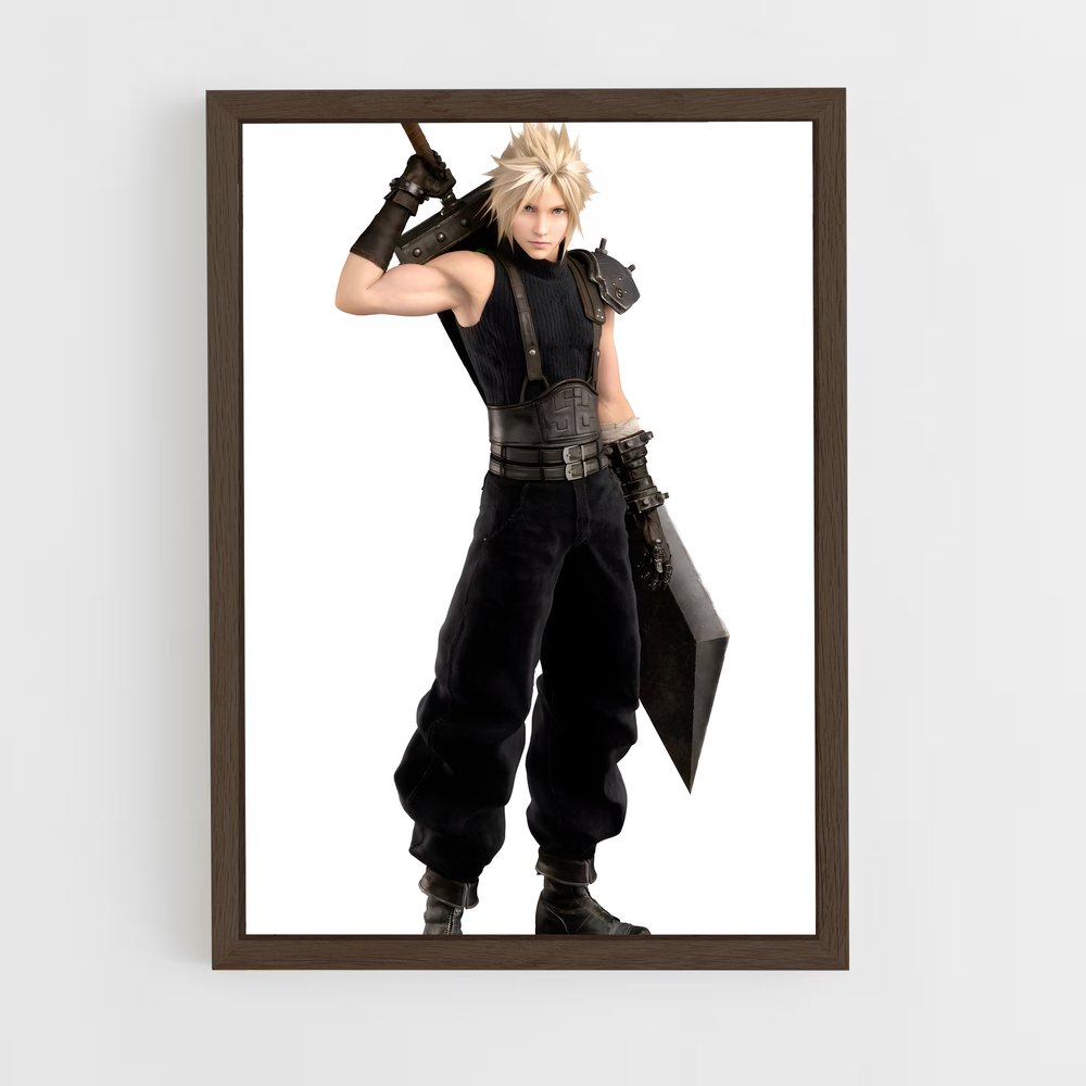 ap-cloud strife-10 cadre Bois foncé