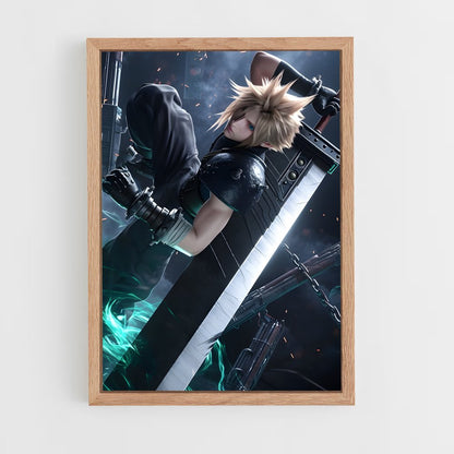 ap-cloud strife-7 cadre Bois clair
