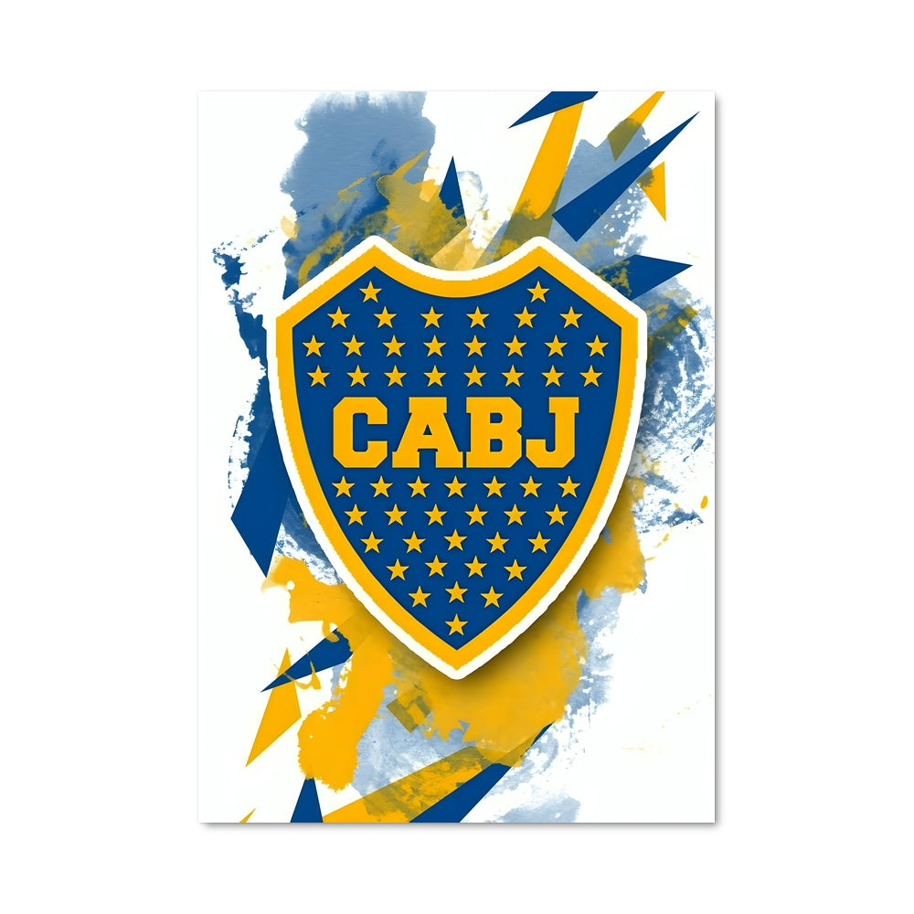 Poster La Passion Azul y Oro