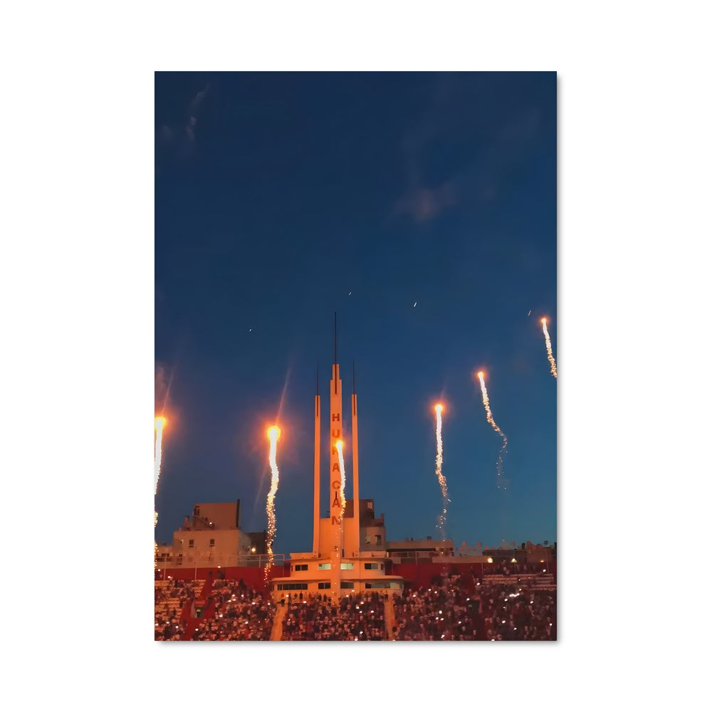 Poster Feux d'Artifice au Huracan