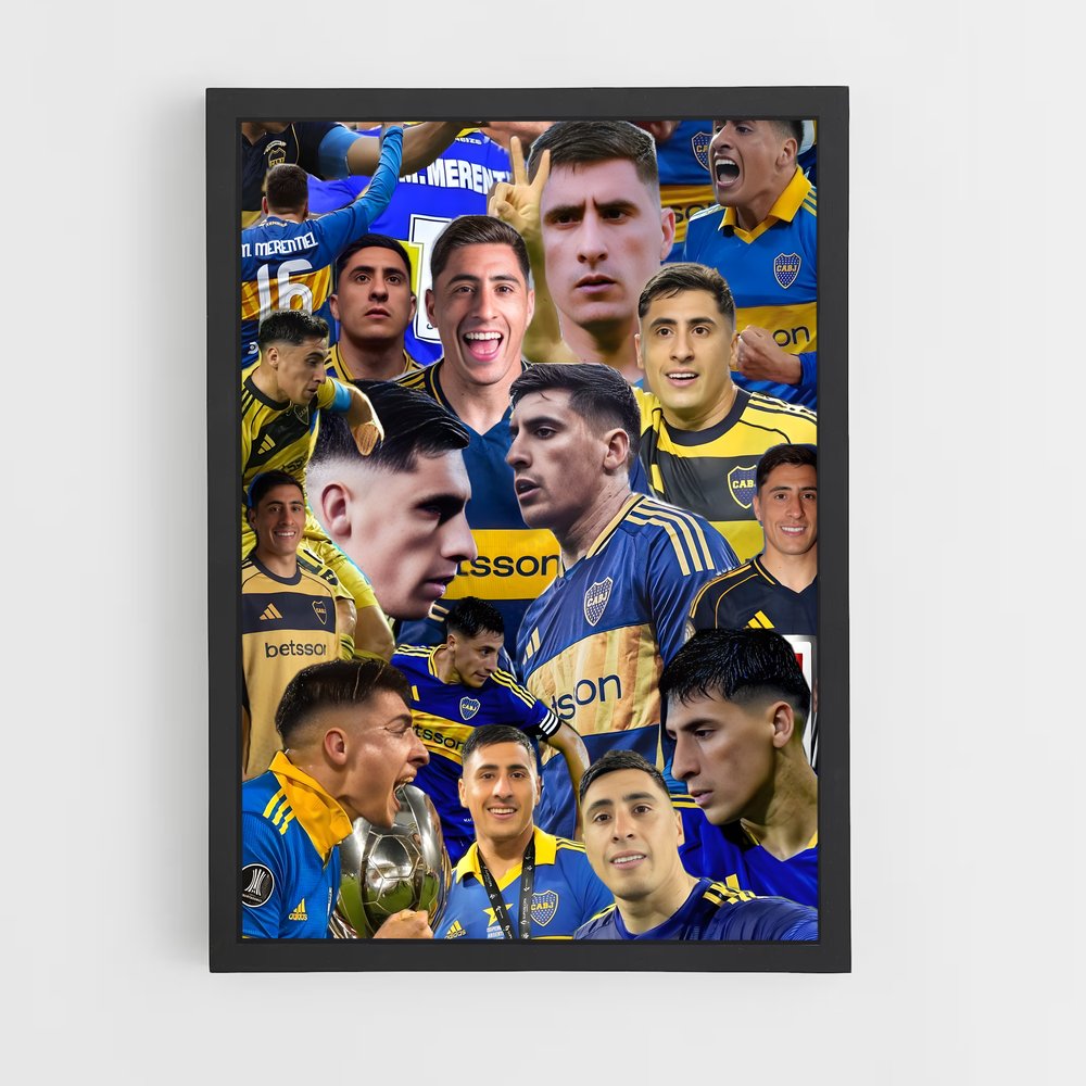ap-club atletico boca juniors-10 cadre Noir