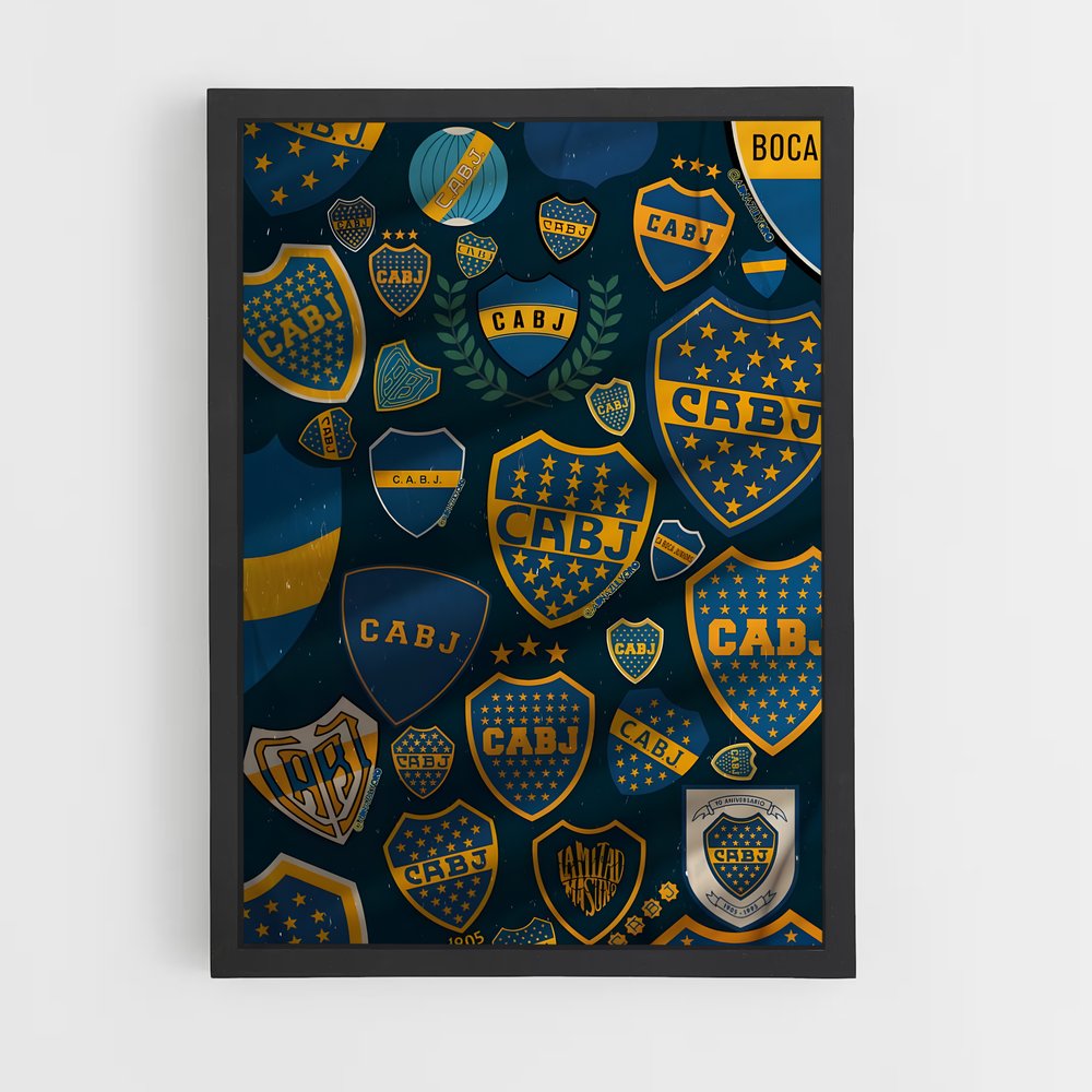ap-club atletico boca juniors-5 cadre Noir