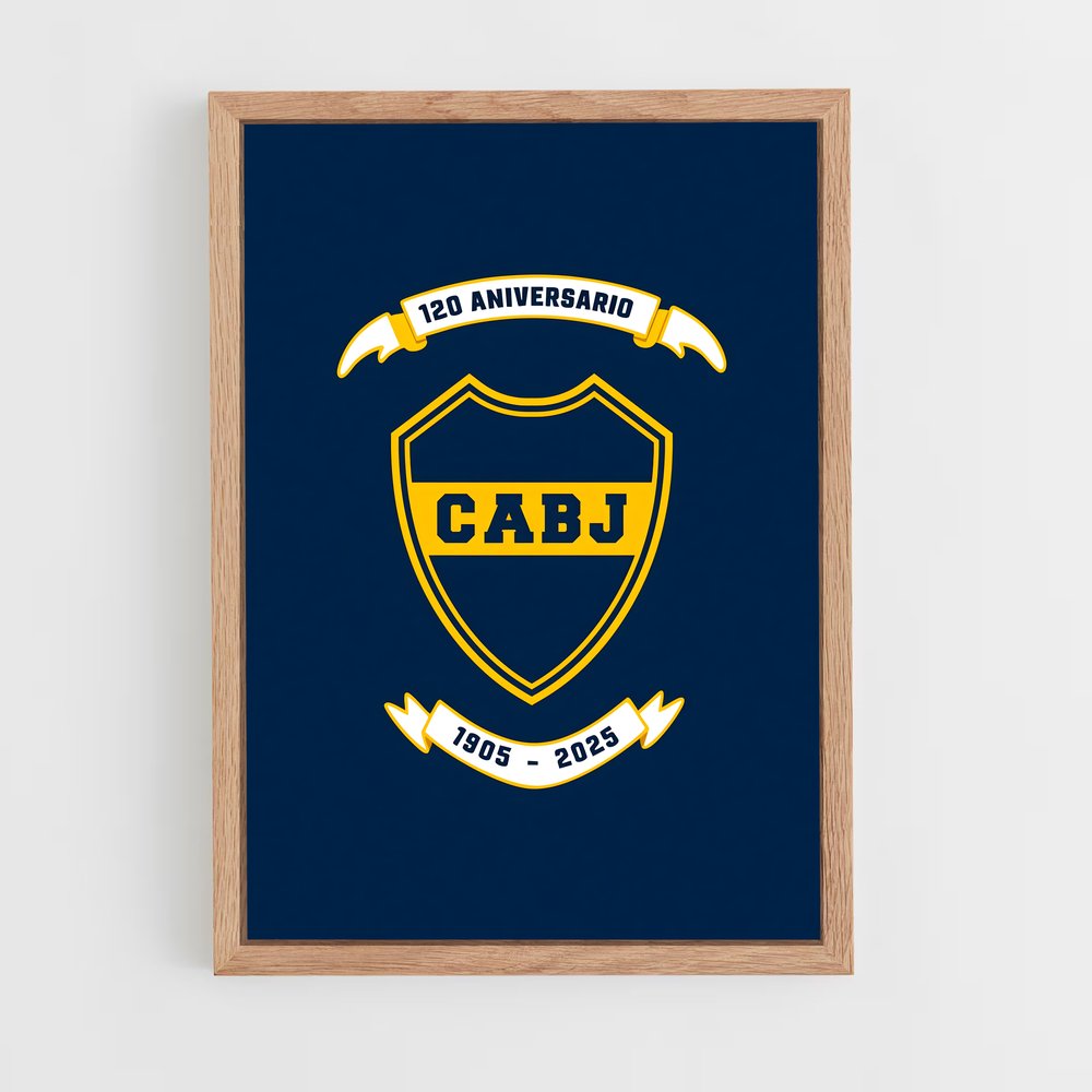 ap-club atletico boca juniors-6 cadre Bois clair