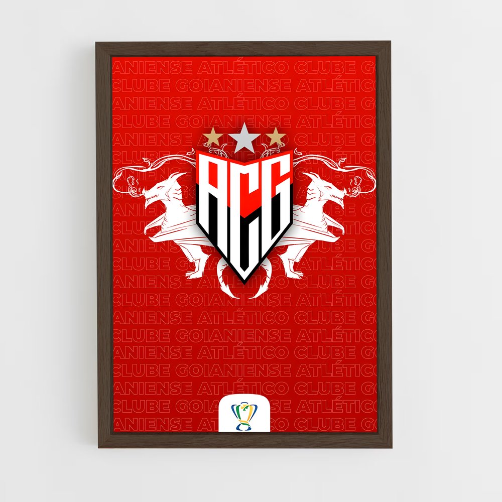 ap-club atletico goianiense-1 cadre Bois foncé