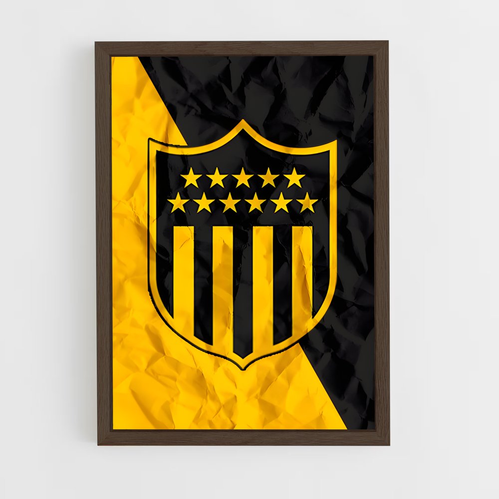 ap-club atletico penarol-2 cadre Bois foncé