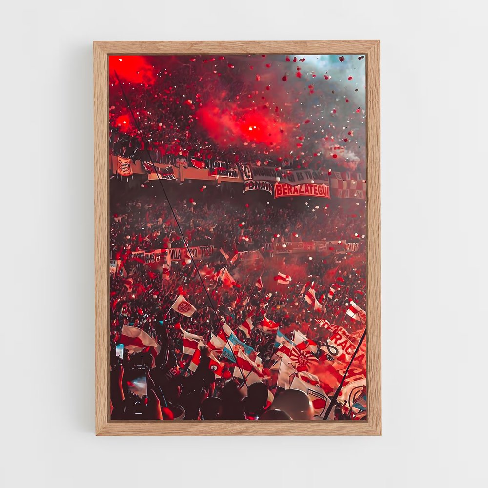 ap-club atletico river plate-2 cadre Bois clair