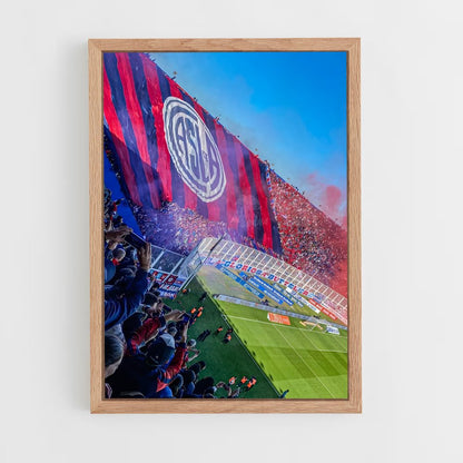ap-club atletico san lorenzo-2 cadre Bois clair