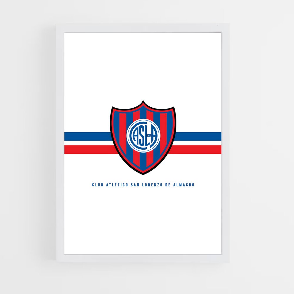 ap-club atletico san lorenzo-9 cadre Blanc