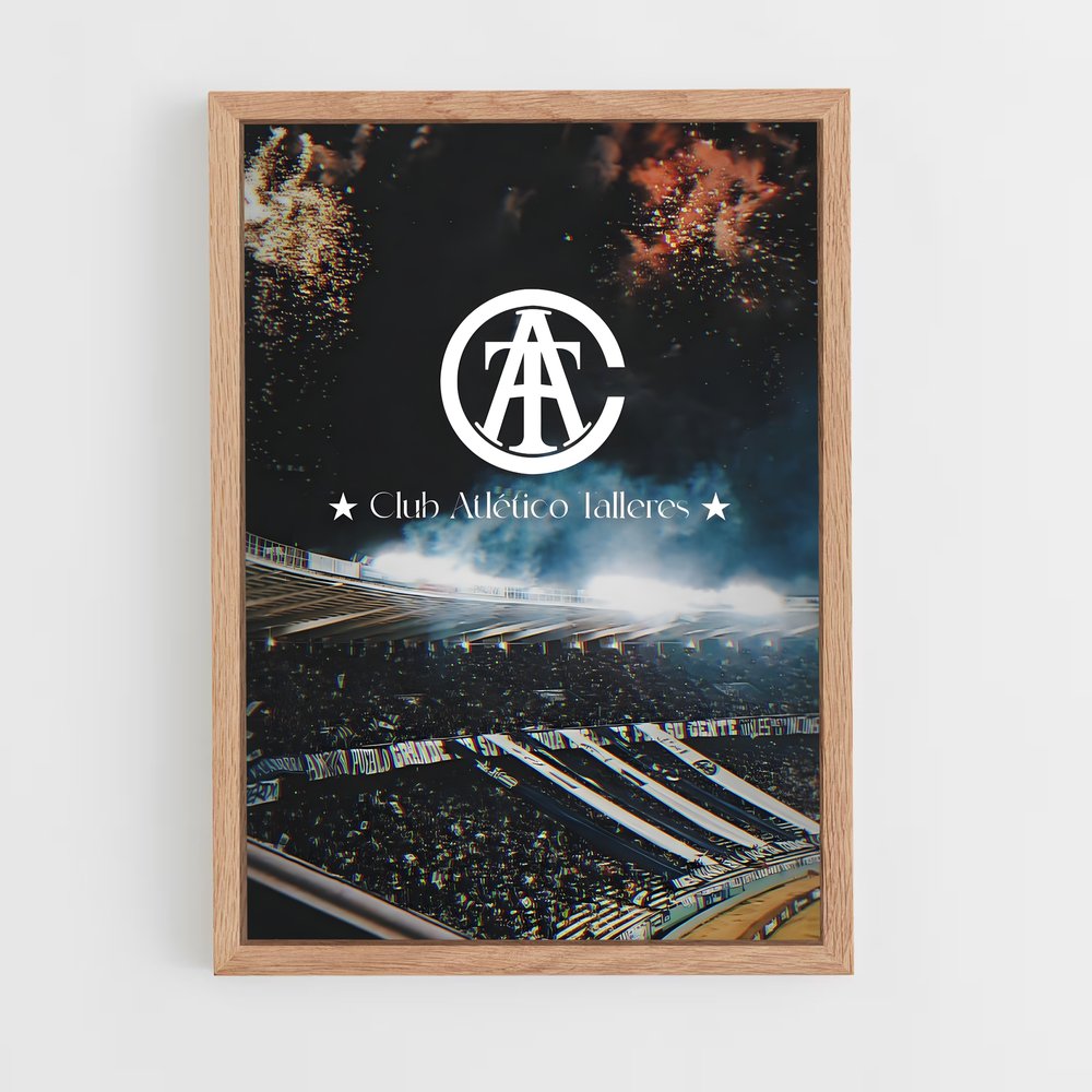 ap-club atletico talleres-2 cadre Bois clair