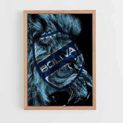 ap-club bolivar-3 cadre Bois clair