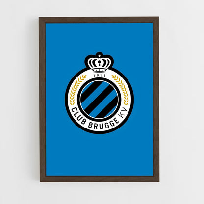 ap-club brugge kv-1 cadre Bois foncé
